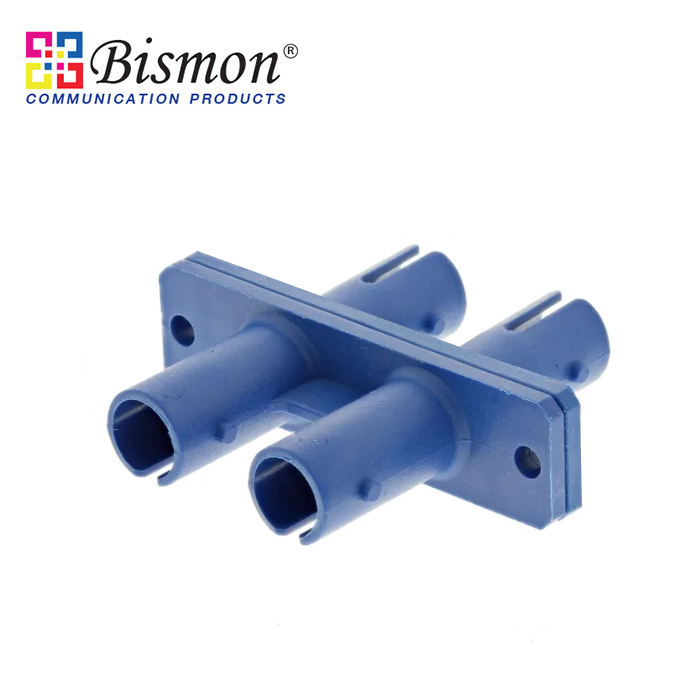 ST-Adaptor-SM-Duplex-Polymer-Housing-Zirconia-Flange-Type